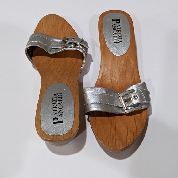 Patrizia Pancladi Wooden Sandals - Picture 2 of 3